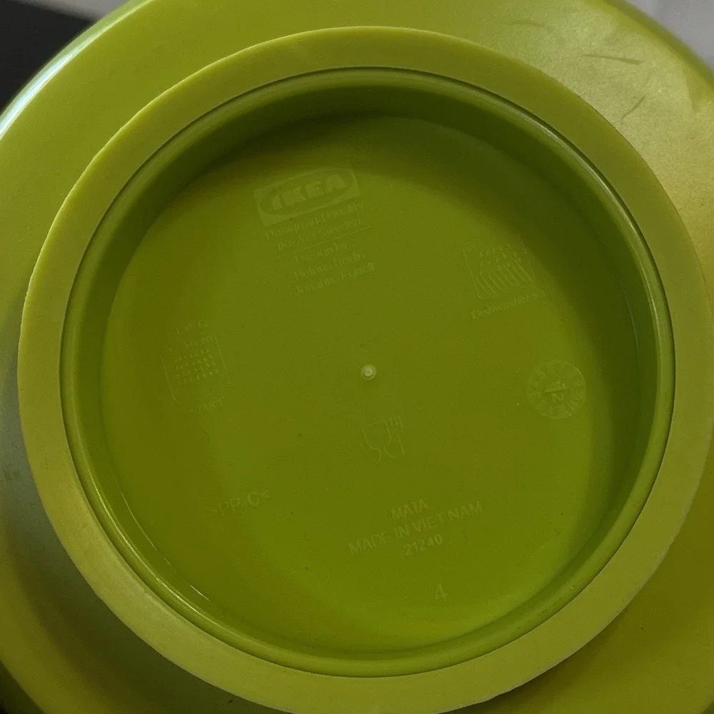 Green Frog Bowl Ikea Mata Big Eyes 👀 Fun!